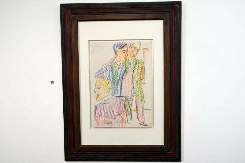 Ernst Ludwig Kirchner (1880 Aschaffenburg - 1938 Frauenkirch-Wildboden), Bild 1/5