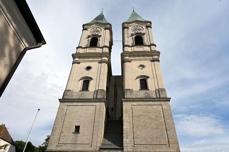 Niederalteich, Benediktinerkloster, ehem. Klosterkirche, heute Pfarrkirche St. Mauritius, Bild 4/6