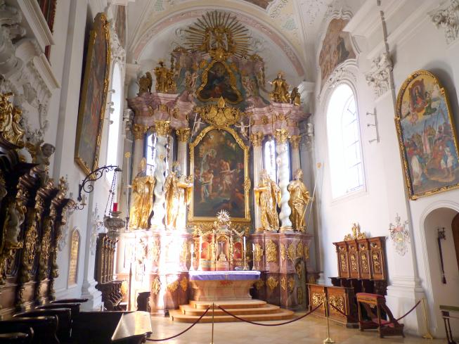 Rinchnach, ehem. Benediktinerpropstei-, heute Pfarrkirche St. Johannes der Täufer, Bild 9/10