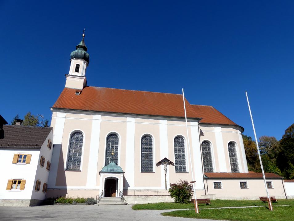 Wessobrunn, Pfarrkirche St. Johannes der Täufer, Bild 1/4