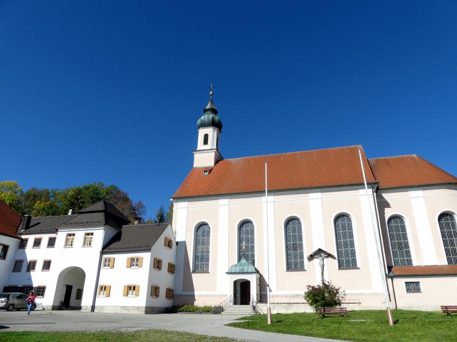 Wessobrunn, Pfarrkirche St. Johannes der Täufer, Bild 2/4