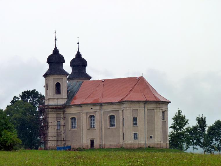 Schönau (Šonov), Kirche St. Margaretha, Bild 1/2