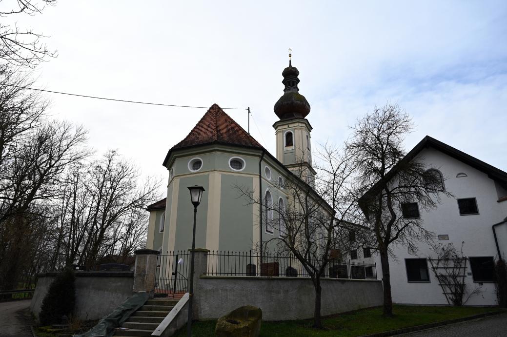 Salmannskirchen (Bockhorn), Filialkirche St. Oswald, Bild 1/3