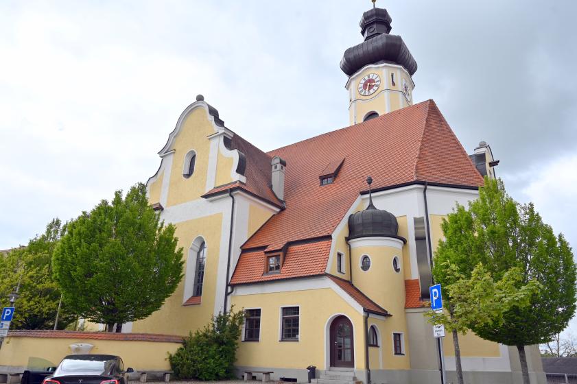 Hohengebraching (Pentling), Pfarrkirche Mariä Himmelfahrt, ehem. Propstei von St. Emmeram, Bild 2/4