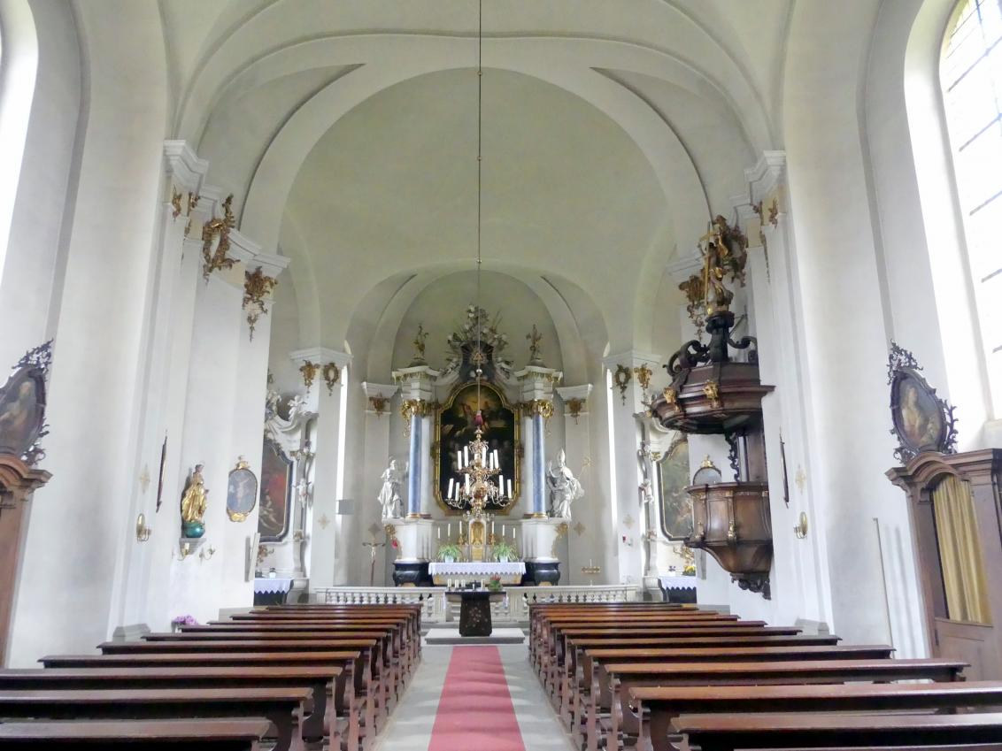 Gaibach, Pfarrkirche zur Heiligsten Dreifaltigkeit, Bild 2/4