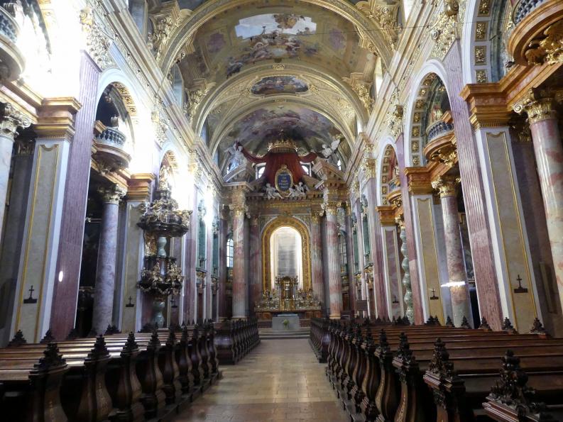 Wien, Jesuitenkirche Mariä Himmelfahrt, St. Ignatius und St. Franz Xaver (Universitätskirche ), Bild 3/3