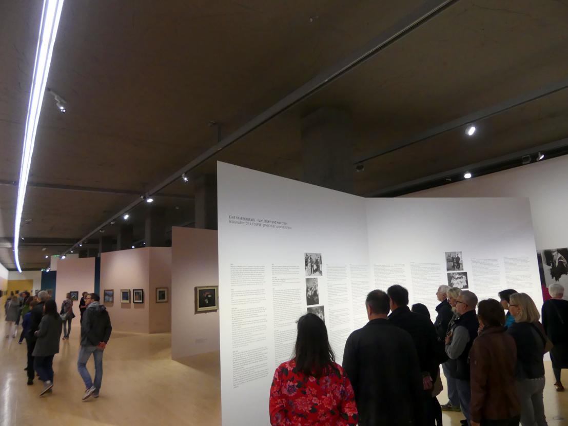 München, Lenbachhaus, Kunstbau, Ausstellung "Lebensmenschen" vom 22.10.2019-16.02.2020, Bild 2/15