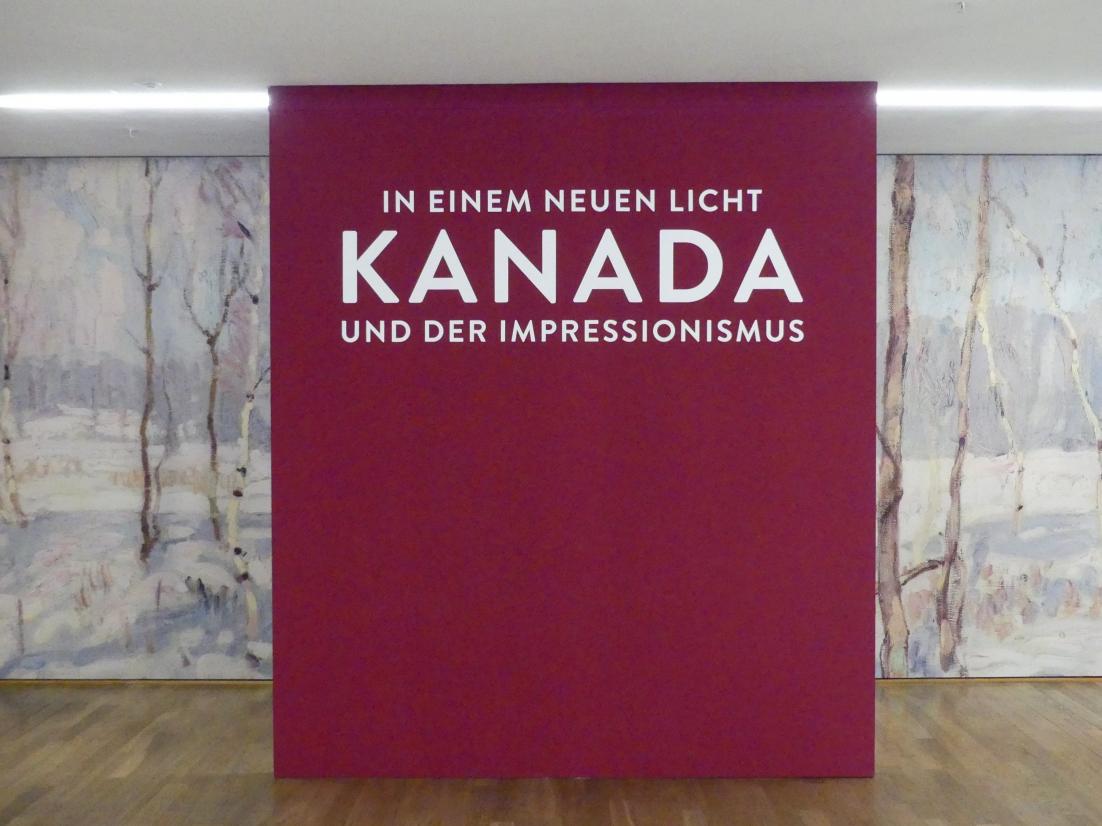 München, Kunsthalle, Ausstellung "Kanada und der Impressionismus" vom 19.07.-17.11.2019, Bild 5/5