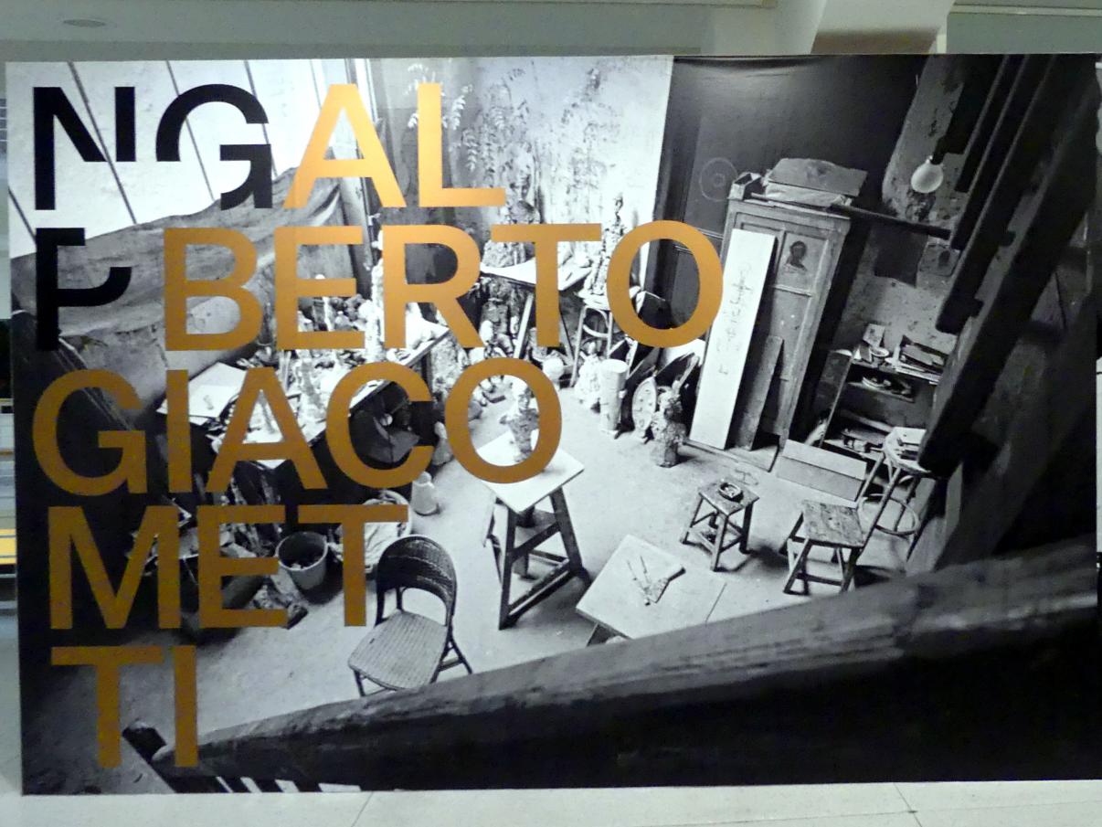 Prag, Nationalgalerie im Messepalast, Ausstellung "Alberto Giacometti" vom 18.07.-01.12.2019, Bild 9/12