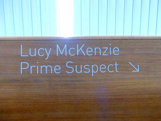 München, Museum Brandhorst, Ausstellung "Lucy McKenzie - Prime Suspect" vom 10.09.2020 - 21.02.2021, Bild 1/2