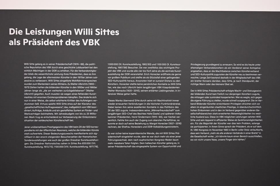 Halle (Saale), Kunstmuseum Moritzburg, Ausstellung "Sittes Welt" vom 03.10.2021 - 06.02.2022, Bild 17/20