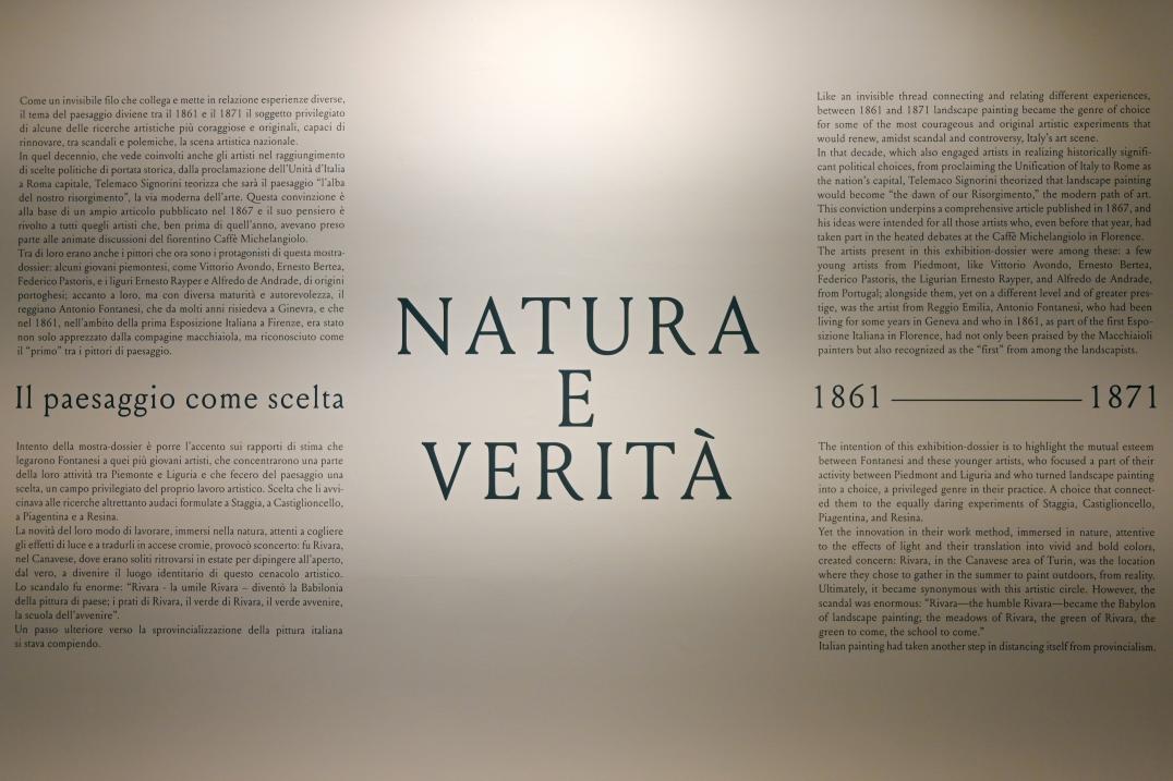 Turin, GAM Torino, Ausstellung "Natur und Wahrheit" vom 09.07.-17.10.2021, Bild 2/4