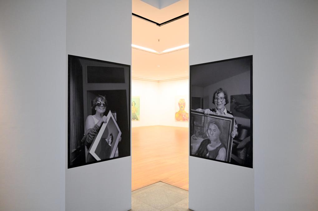 Bonn, Kunstmuseum, Ausstellung "Maria Lassnig - Wach bleiben" vom 10.02. - 08.05.2022, Bild 4/4