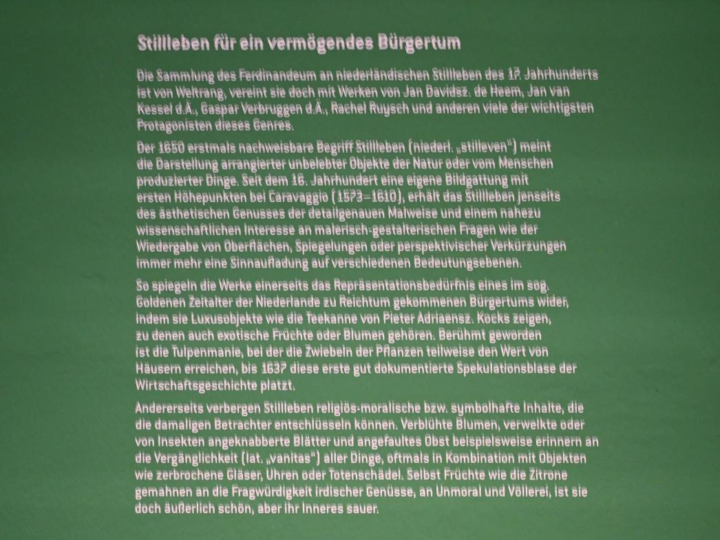 Innsbruck, Tiroler Landesmuseum, Ferdinandeum, Saal 13, Bild 3/3