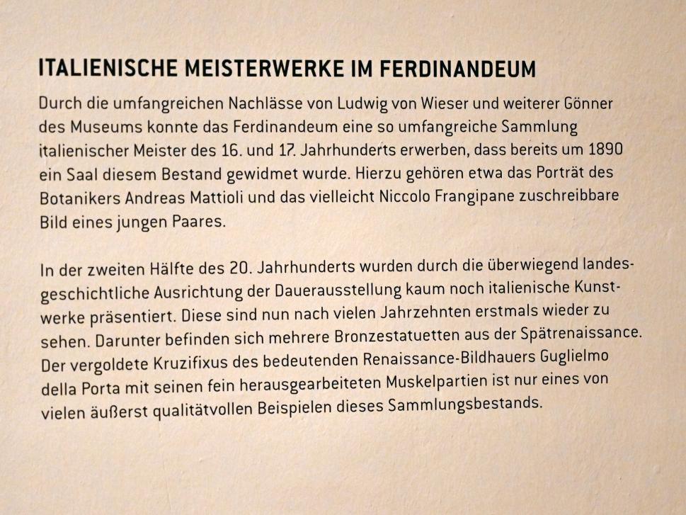 Innsbruck, Tiroler Landesmuseum, Ferdinandeum, Saal 9, Bild 3/4