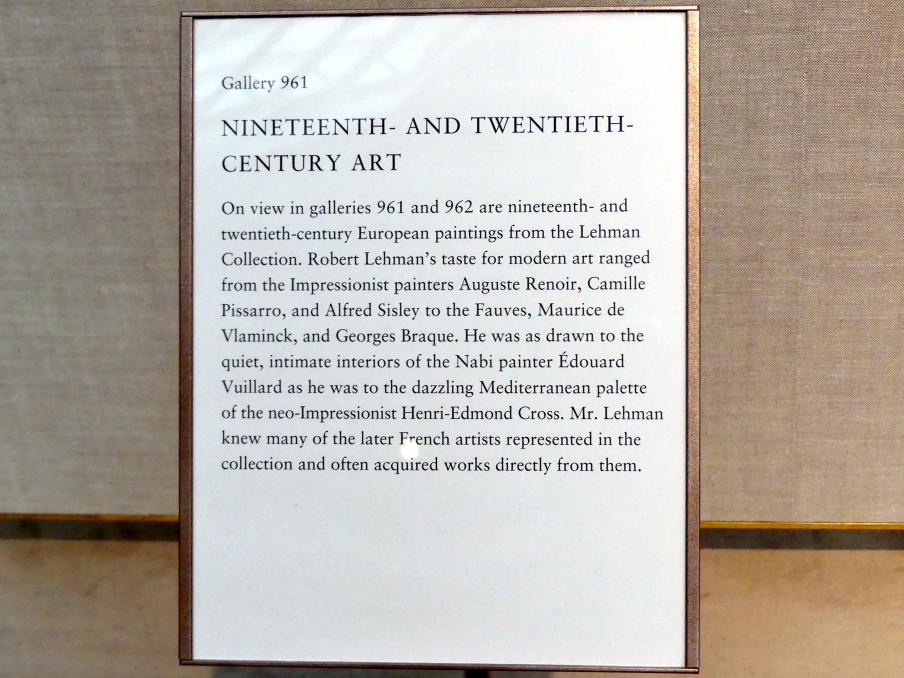 New York, Metropolitan Museum of Art (Met), Saal 961, Bild 3/3