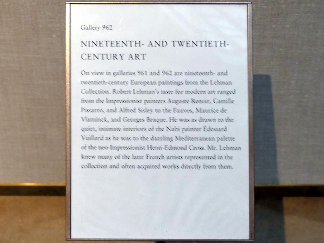 New York, Metropolitan Museum of Art (Met), Saal 962, Bild 2/3