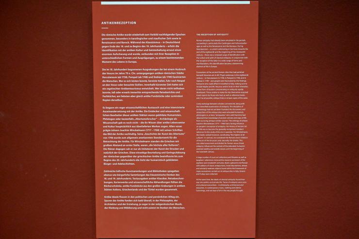 Darmstadt, Hessisches Landesmuseum, Rezeption der Antike, Bild 4/5