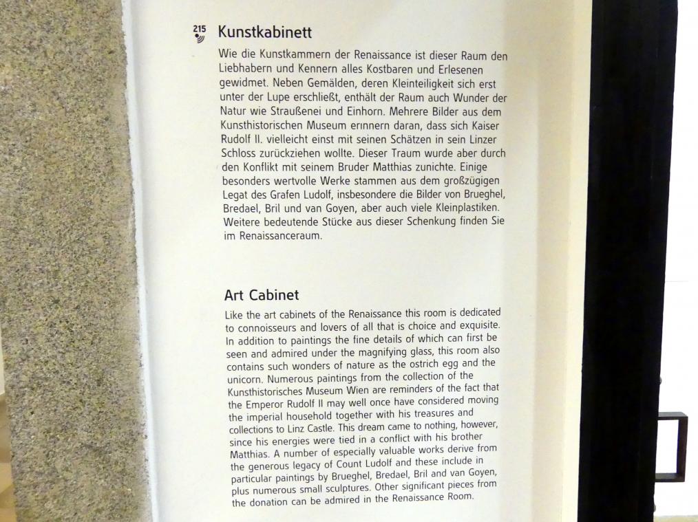 Linz, Oberösterreichisches Landesmuseum, Kunstkabinett, Bild 2/2