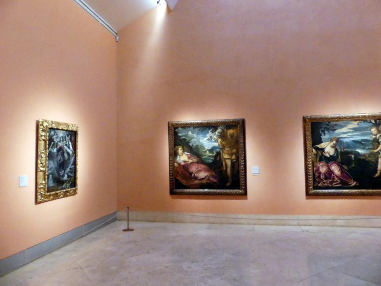 Madrid, Museo Thyssen-Bornemisza, Saal 11, Tizian. Tintoretto, Bassano, El Greco, Bild 3/3