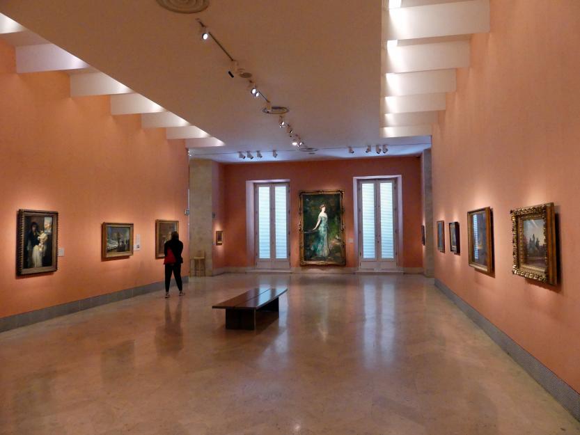 Madrid, Museo Thyssen-Bornemisza, Saal 31, europäische Malerei des 19. Jahrhunderts, Bild 1/3