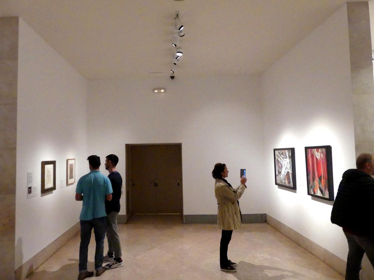 Madrid, Museo Thyssen-Bornemisza, Saal 42, europäische Malerei der ersten Hälfte des 20. Jahrhunderts