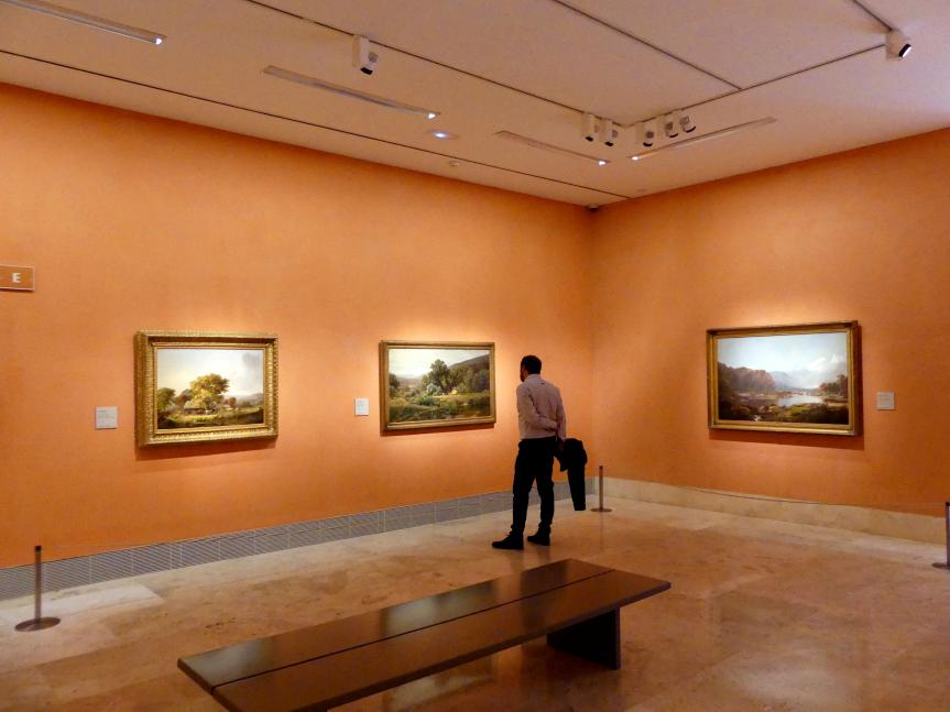 Madrid, Museo Thyssen-Bornemisza, Saal E, nordamerikanische Malerei des 19. Jahrhunderts, Bild 2/2