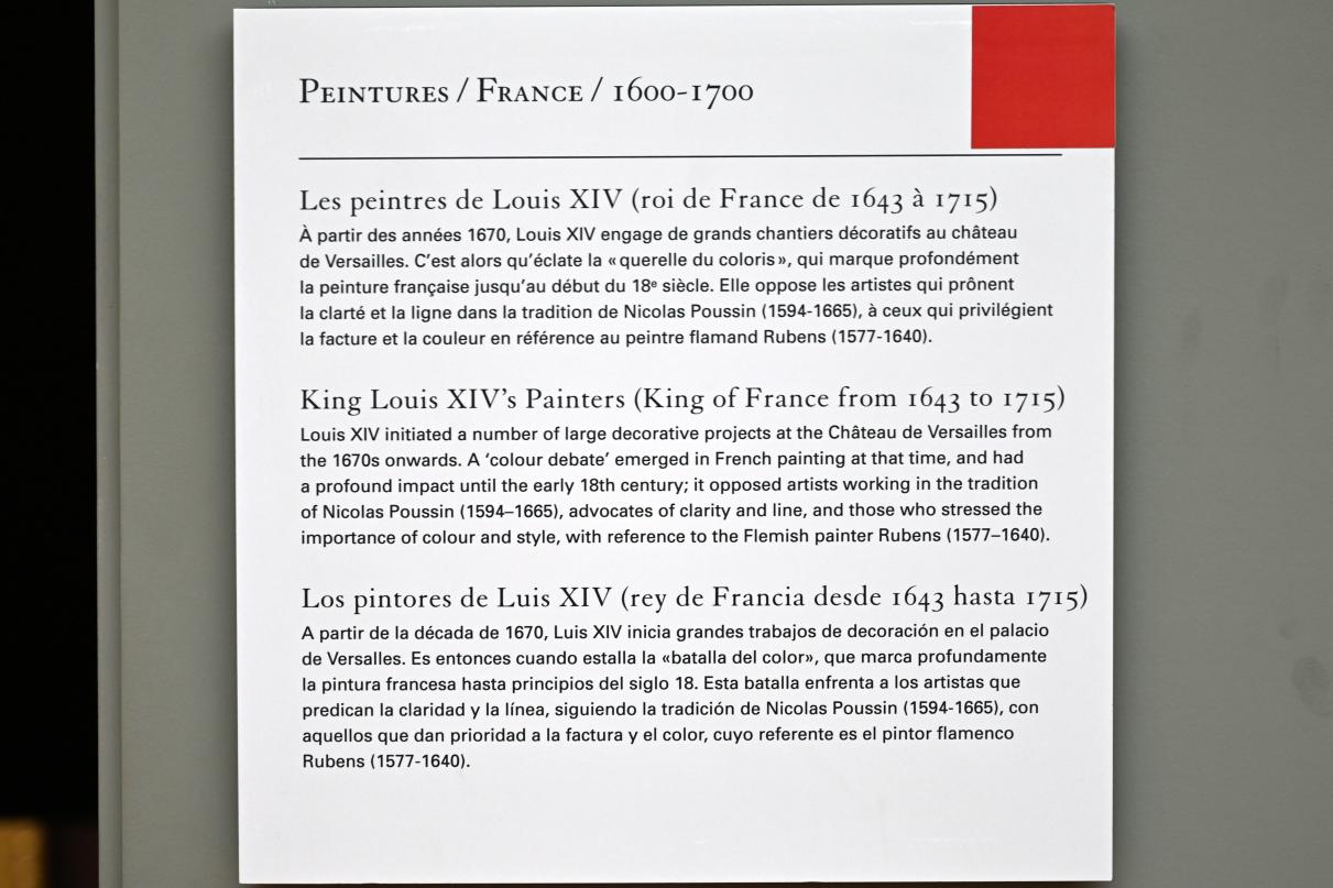 Paris, Musée du Louvre, Saal 916, Bild 7/7