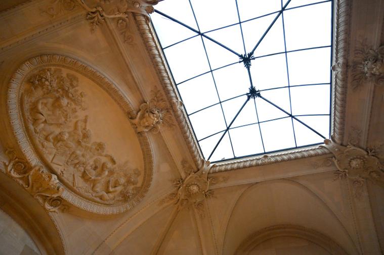 Paris, Musée du Louvre, Richelieu, Treppenhaus Nord, 2. Stock, Bild 2/2