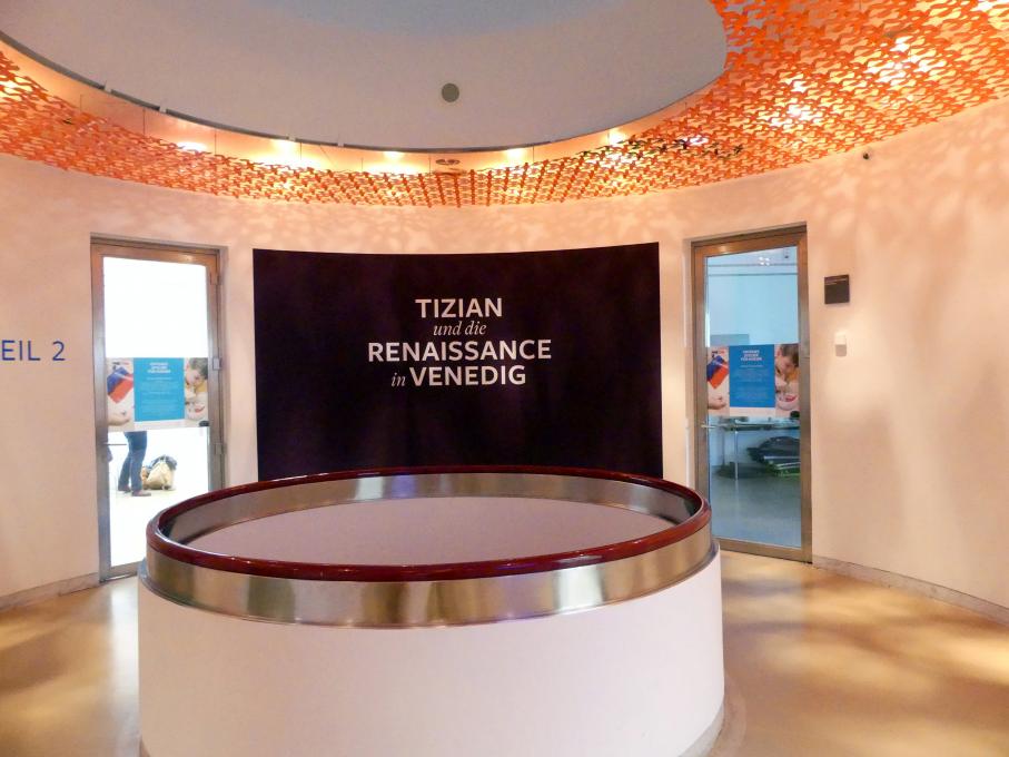 Frankfurt, Städel, Ausstellung "Tizian und die Renaissance in Venedig" vom 13.02. - 26.05.2019, Teil 2, Raum 1, Bild 1/4