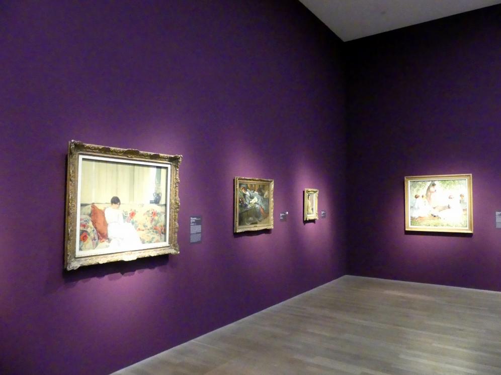 München, Kunsthalle, Ausstellung "Kanada und der Impressionismus" vom 19.07.-17.11.2019, Frauen in ihrer Freizeit, Bild 1/6