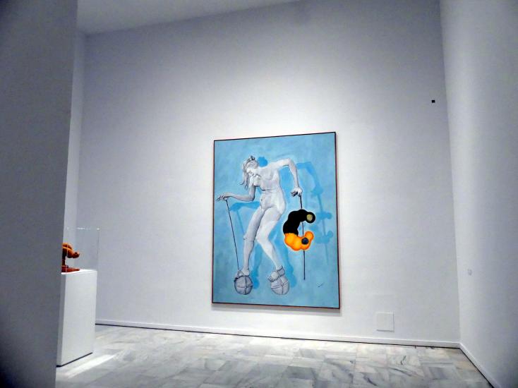 Madrid, Museo Reina Sofía, Ausstellung "Jörg Immendorff - The Task of the Painter" vom 30.10.2019-13.04.2020, Saal 7, Bild 2/4