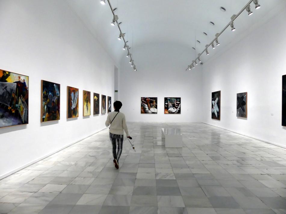 Madrid, Museo Reina Sofía, Ausstellung "Jörg Immendorff - The Task of the Painter" vom 30.10.2019-13.04.2020, Saal 4, Bild 1/3