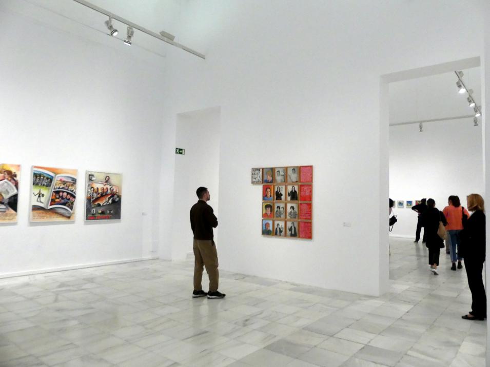 Madrid, Museo Reina Sofía, Ausstellung "Jörg Immendorff - The Task of the Painter" vom 30.10.2019-13.04.2020, Saal 3, Bild 2/2