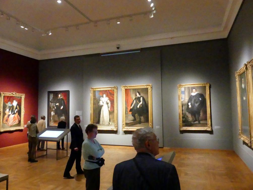 München, Alte Pinakothek, Ausstellung "Van Dyck" vom 25.10.2019-02.02.2020, Selbstbildnisse und ganzfigurige Porträts - 3, Bild 1/3