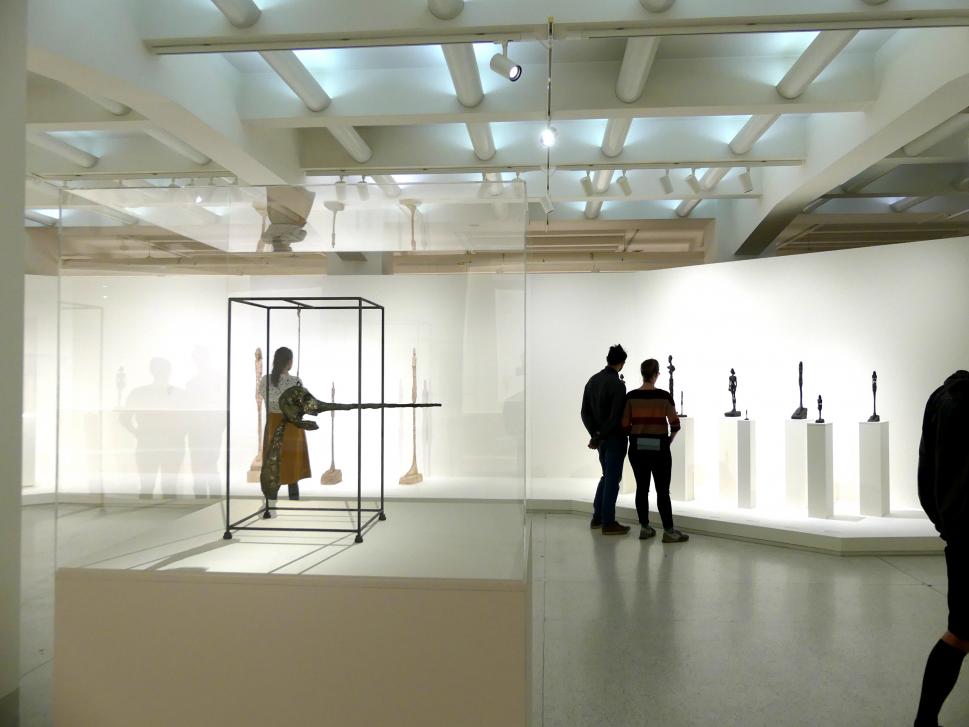 Prag, Nationalgalerie im Messepalast, Ausstellung "Alberto Giacometti" vom 18.07.-01.12.2019, Köpfe, Bild 3/4