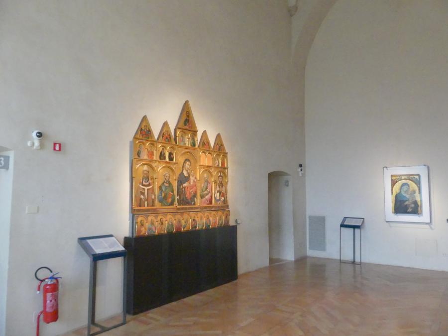 Perugia, Nationalgalerie von Umbrien (Galleria nazionale dell'Umbria), 02: Duccio di Boninsegna, Bild 1/4