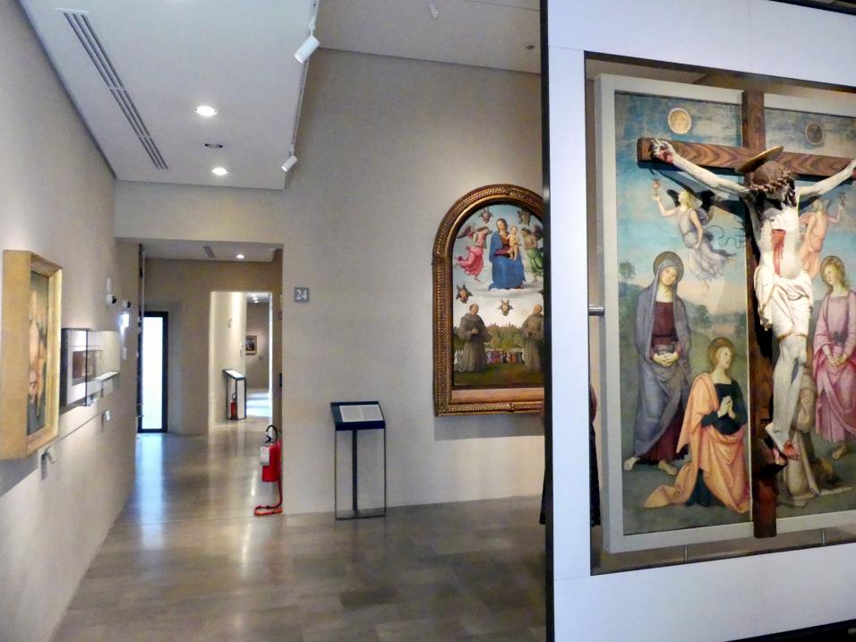 Perugia, Nationalgalerie von Umbrien (Galleria nazionale dell'Umbria), 23: Perugino, Bild 3/4