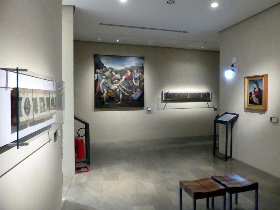 Perugia, Nationalgalerie von Umbrien (Galleria nazionale dell'Umbria), 27: Eusebio da San Giorgio, Giovanni Battista Caporali, Bild 3/6