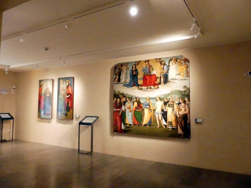 Perugia, Nationalgalerie von Umbrien (Galleria nazionale dell'Umbria), 28: Berto di Giovanni, Bild 1/3