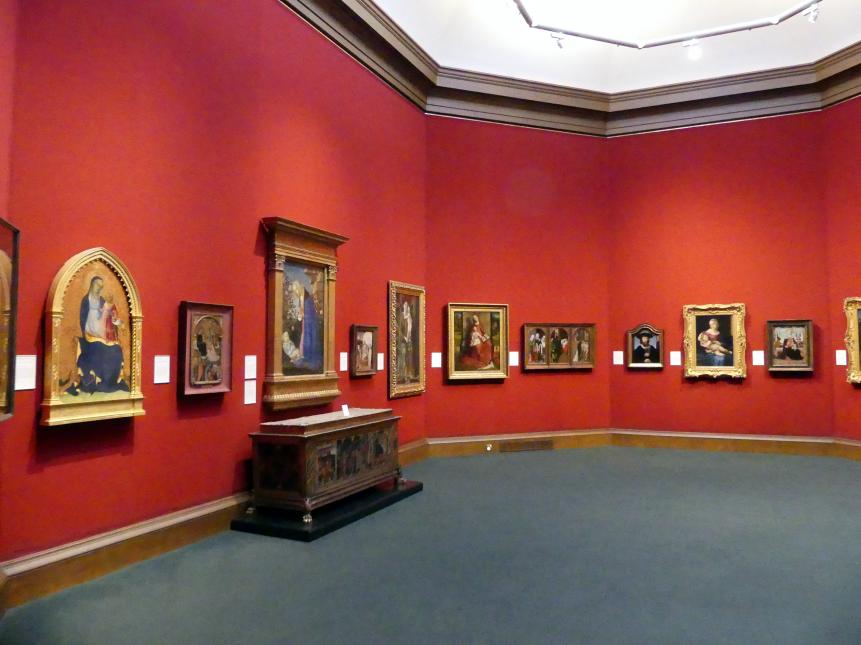 Edinburgh, Scottish National Gallery, Saal 2, Gotik und Renaissance, Bild 1/3