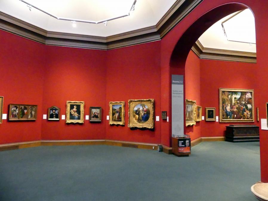 Edinburgh, Scottish National Gallery, Saal 2, Gotik und Renaissance, Bild 2/3