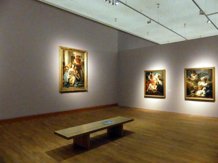 Stuttgart, Staatsgalerie, Ausstellung "Tiepolo"  vom 11.10.2019 - 02.02.2020, Saal 3: Religiöse Bilder, Bild 2/3