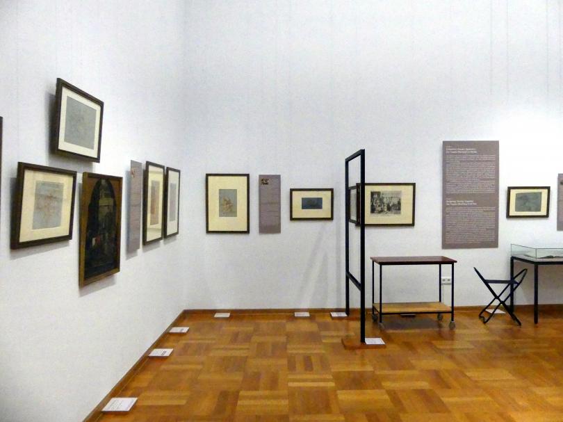 Würzburg, Martin von Wagner Museum, Ausstellung "Tiepolo und seine Zeit in Würzburg" vom 31.10.2020-15.07.2021, Saal 2, Bild 2/3