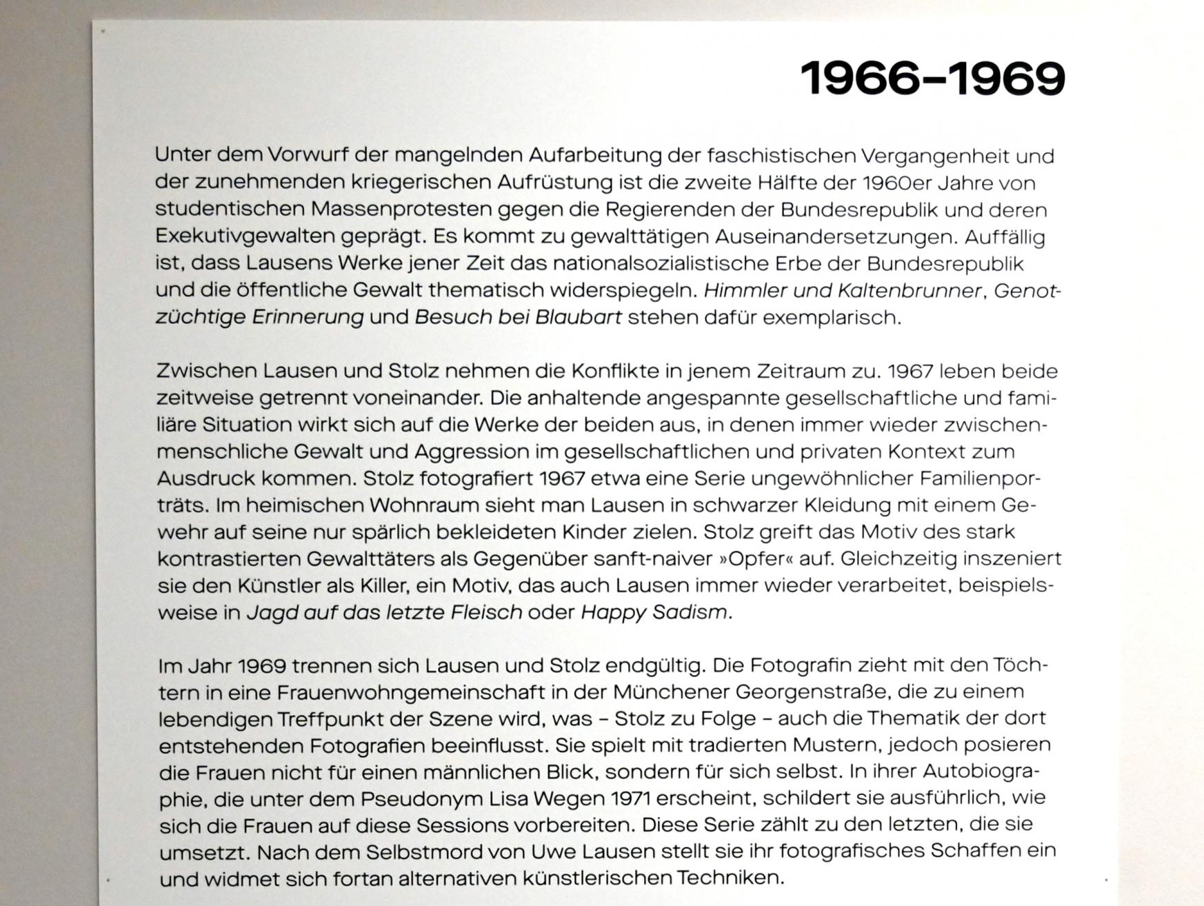 Chemnitz, Museum Gunzenhauser, Saal 1.7 - Uwe Lausen und Heide Stolz, Bild 3/5