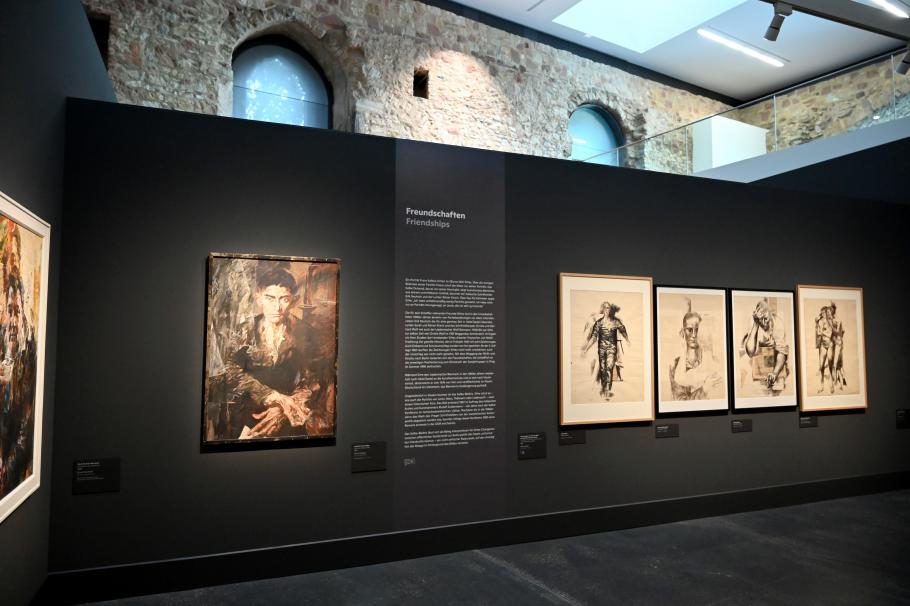 Halle (Saale), Kunstmuseum Moritzburg, Ausstellung "Sittes Welt" vom 03.10.2021 - 06.02.2022, Saal 13, Bild 1/2