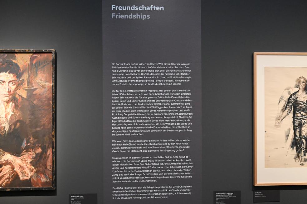 Halle (Saale), Kunstmuseum Moritzburg, Ausstellung "Sittes Welt" vom 03.10.2021 - 06.02.2022, Saal 13, Bild 2/2