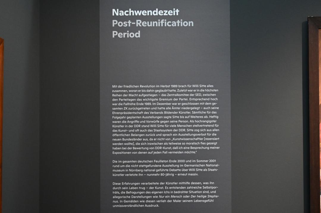 Halle (Saale), Kunstmuseum Moritzburg, Ausstellung "Sittes Welt" vom 03.10.2021 - 06.02.2022, Saal 15, Bild 2/2