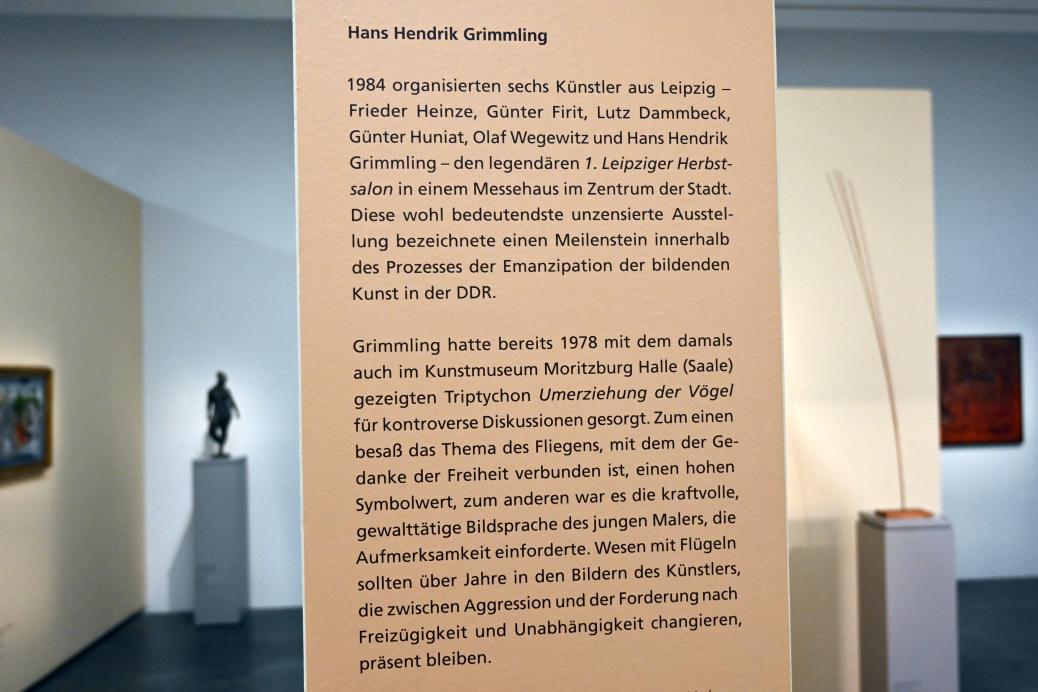 Halle (Saale), Kunstmuseum Moritzburg, Wege der Moderne, Grimmling