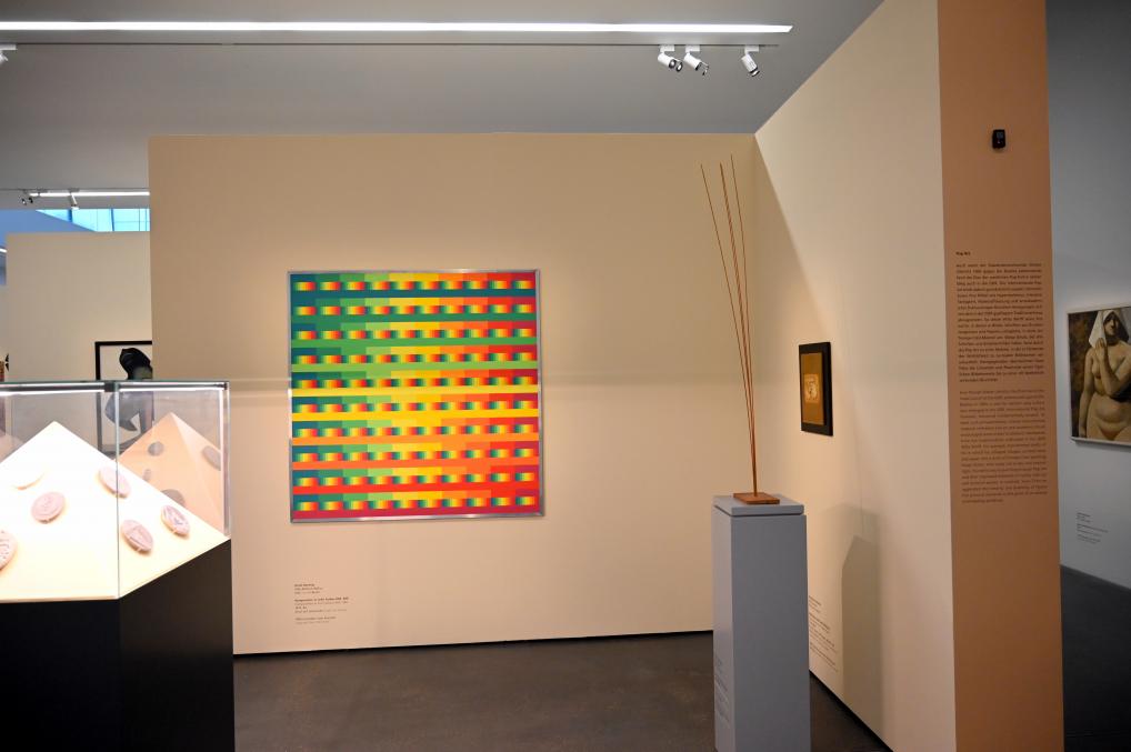 Halle (Saale), Kunstmuseum Moritzburg, Wege der Moderne, Glöckner, Bartnig, Bild 2/2